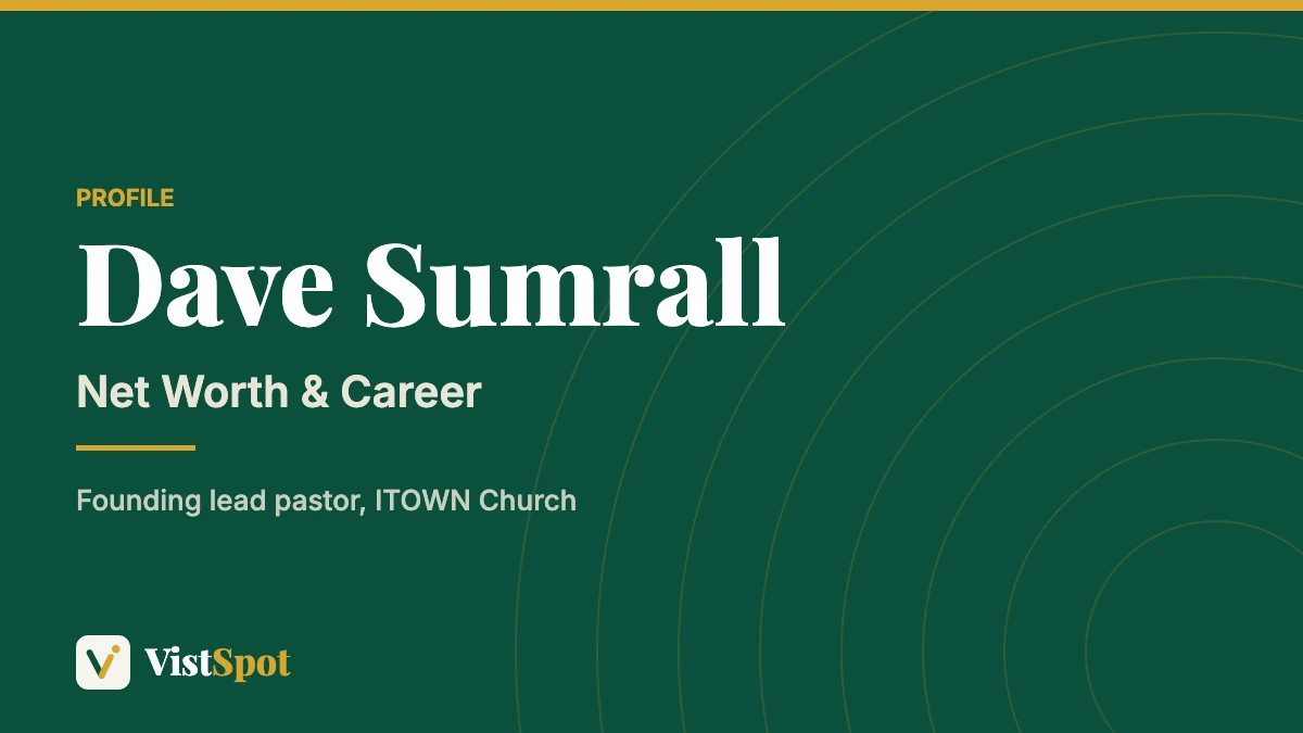 Dave Sumrall net worth and career overview graphic
