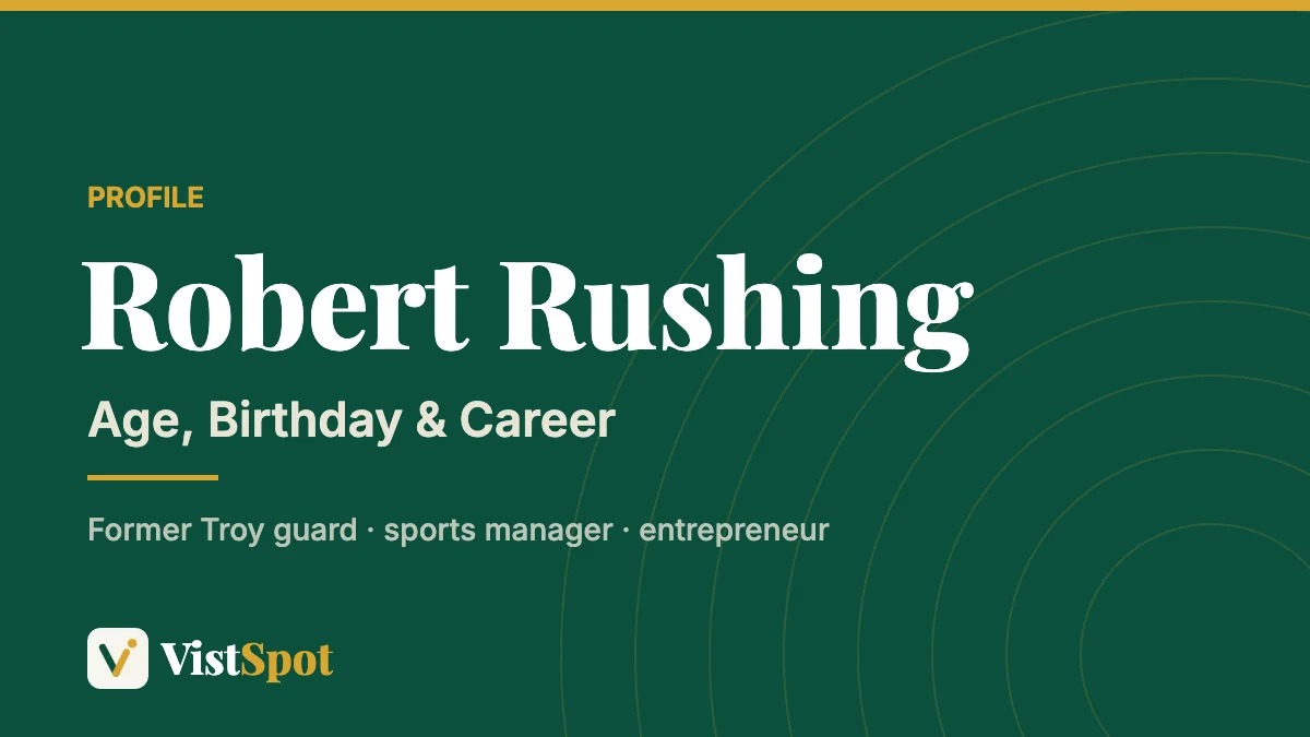 Robert Rushing age, birthday and career profile