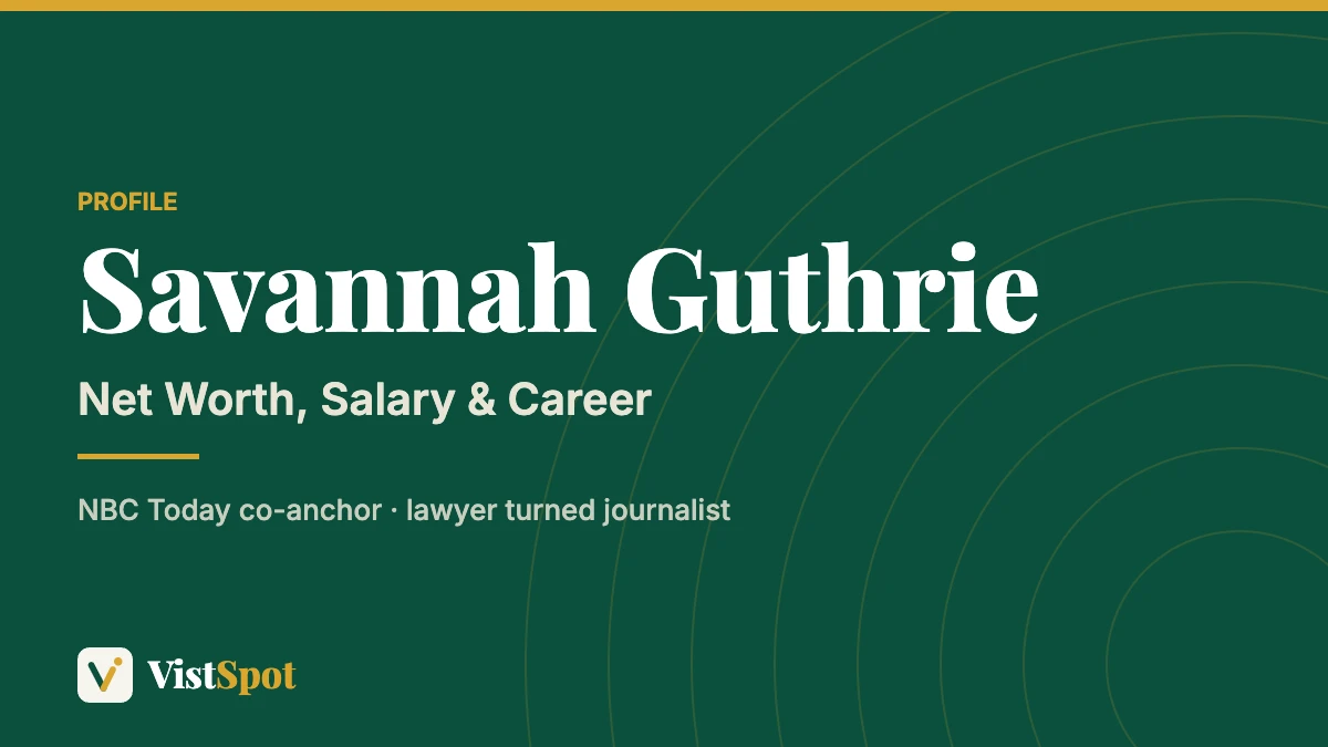 Savannah Guthrie net worth, salary and career profile
