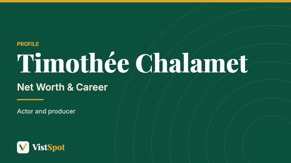 Timothée Chalamet net worth and career profile